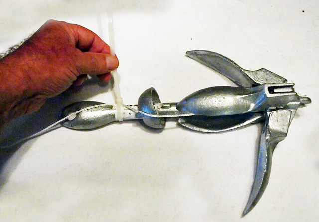 Setting Up a Grapnel Anchor